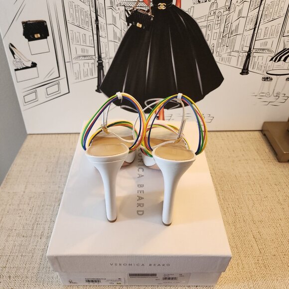 Veronica Beard Fletcher Multi-Colored Sandals - Picture 8 of 9